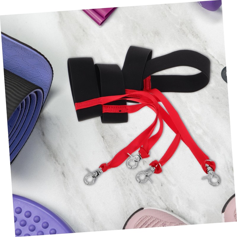 SUPVOX 4pcs Ski Glove Wrist Strap Elastic Leash for Boys