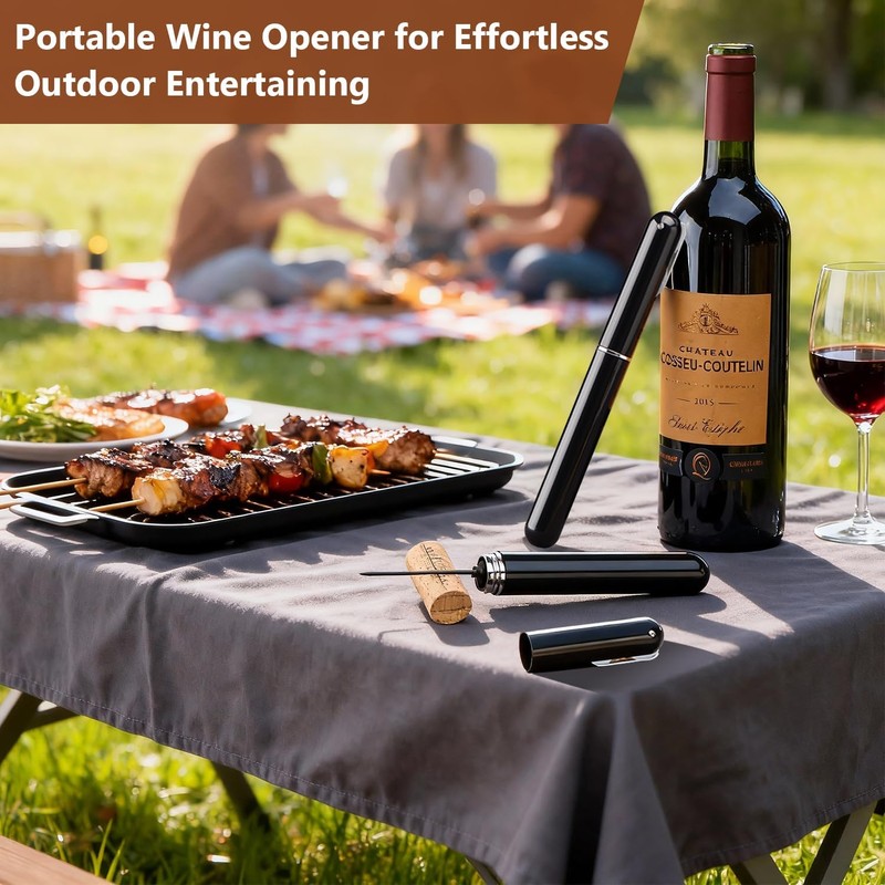 Air Pressure Wine Bottle Opener and Wine Pourer - NUCOKRS