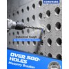 COMOWARE Rotary Hammer Drill Bits Set & Chisels- SDS Plus