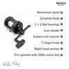 FLADEN Fishing - Multiplier Sea Reel WARBIRD GCT20 2000 -