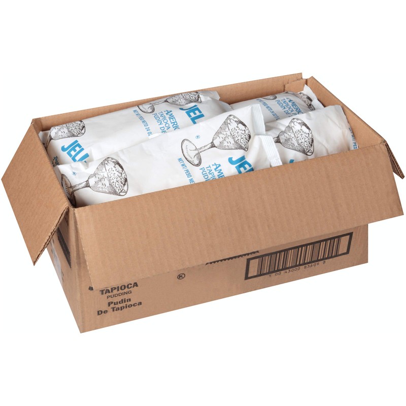 Jell-O Americana Tapioca Pudding (24 oz Pouches, Pack of 12)