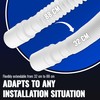 Poppstar Flexible Sink Waste Pipe for Kitchen 1 1/2" x