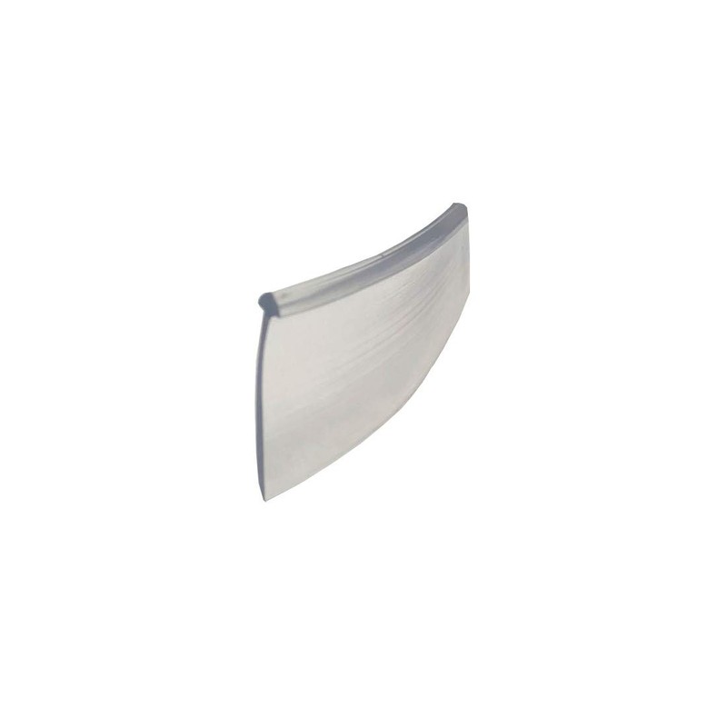 Gordon Glass® Clear 3/4" Half-Round Type Shower Door Bottom Seal