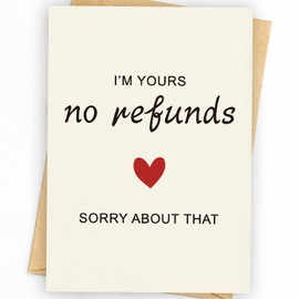 SurTikCard Happy Anniversary Card & Gifts for Men, Women, Wife, Husband, Him, Her, Boyfriend, Girlfriend, Couple | Valentine Day Gifts & Card | Wedding