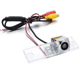 aSATAH Chrome Starlight Car Rear View Camera for Toyota 4Runner/Hilux Surf/Toyota Fortuner SW4 / Toyota Innova & Waterproof and Shockproof Reversing Backup Camera (Chrome Starlight Camera)