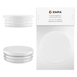 EMFA Round plug cover cap plastic lamellar plug