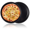 LaiYHe, 12" Pizza Pan Professional Premium Deep Dish Non-Stick Bakeware,