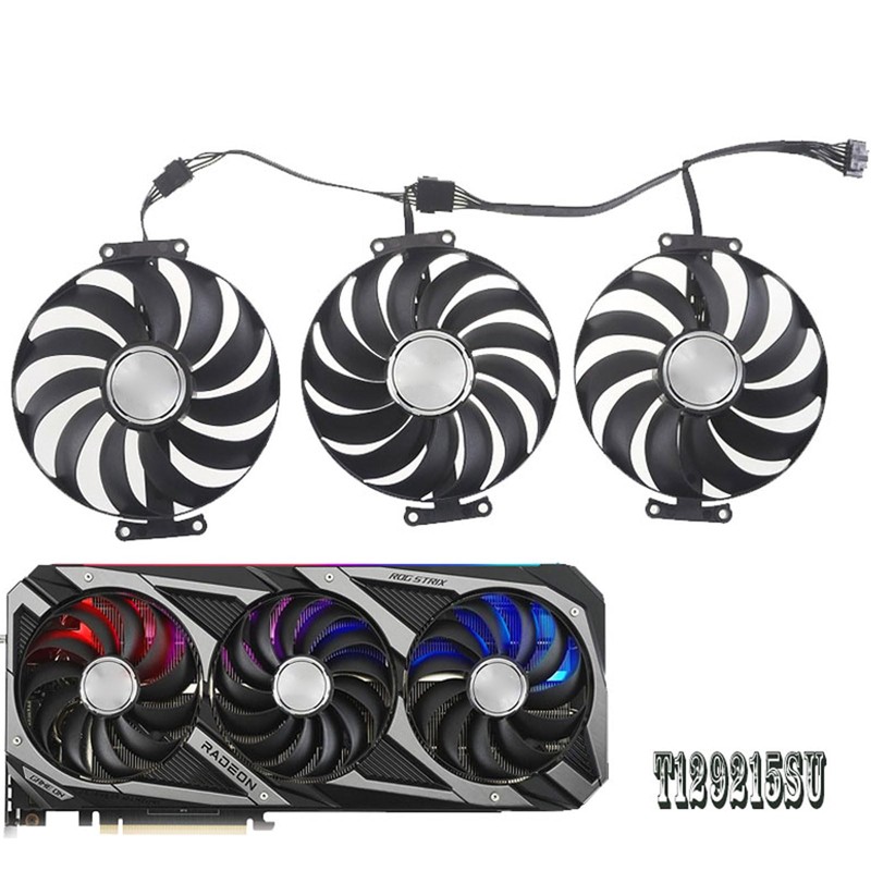 95mm T129215SU CF1010U12S DC12V Graphics Card Fan for ASUS ROG