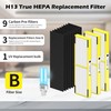 3 pack FLT4825 Filter B Replacement ＆ LB4000 Compatible with