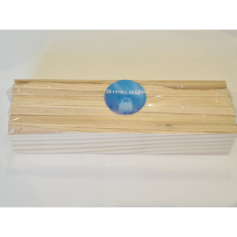 ShieldUp 12 x Long Wooden Wedges or Shims - 8in