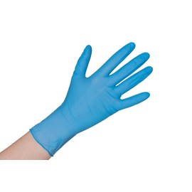 Nitrile powder free gloves Pack of 100 Blue Nitrile Disposable Gloves Latex Free Disposable Gloves Size S – XL, blue