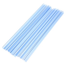 LALAFINA 20Pcs Transparent Binding Bars for Report Covers Strong Hold Slide Grip Clips Plastic Slide Binders for Document Organization and Presentation