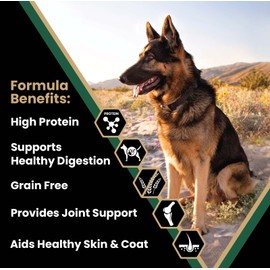 VICTOR Super Premium Dog Food – Purpose Hero Canine Kibble – Premium Gluten Free Dog Food for Active Adult Dogs – High Protein with Glucosamine and Chondroitin for Hip and Joint Health, 50lbs
