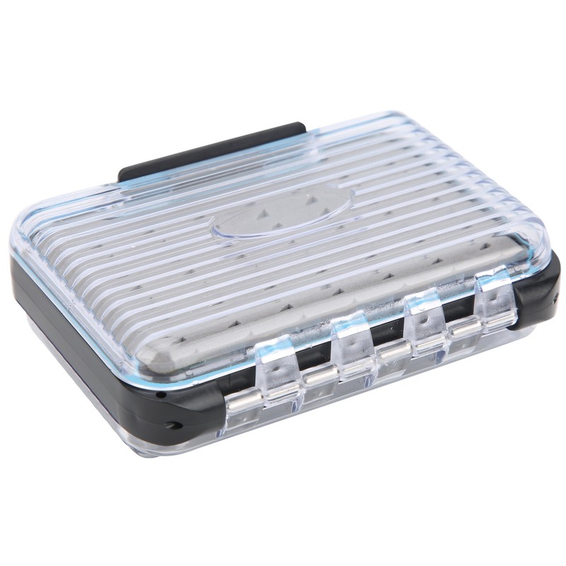 Fly Fishing Box PP Double Side Waterproof Flies Organized Storage