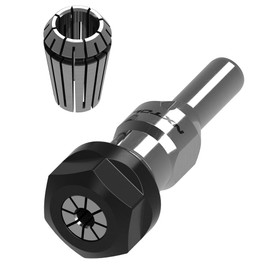 NXT-10002 Router Bit Spindle Adapter for Grizzly G1035 1.5 HP Shaper or Shop Fox W1674 2 HP Shaper | Includes 1/4" and 1/2" ER20 collets| No slip, Improved Life, Easy cutter extraction | Made in U.S.A