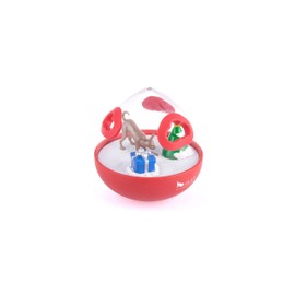 Wobble Ball Interactive Treat Toy_Red