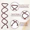 Mabor 20PCS Spiral Hair Pins - Corkscrew Bobby Pins for