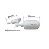 MATTOX 1/4 inch Automatic Plastic Adjustable Float Valve for Aquaponic