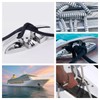 Pacify 2 Pack Folding Boat Cleats 316 Stainless Steel 4.5/5/6