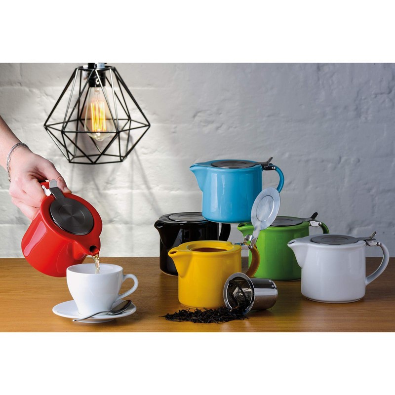 BIA International Infuse Teapot Stainless Steel Infuser | White |