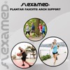 FlexaMed Neoprene Adjustable Arch Supports for Flat Feet and Plantar