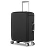 Niooce 24" Black Elastic Suitcase Protector for Travel Luggage (Cover