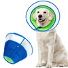 Rinling Dog Cone for Dogs After Surgery, Soft Elizabethan Collar