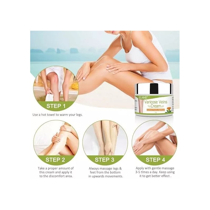 Purvigor Crema Para Eliminar Rápido Las Varices Y Arañitas Vasculares