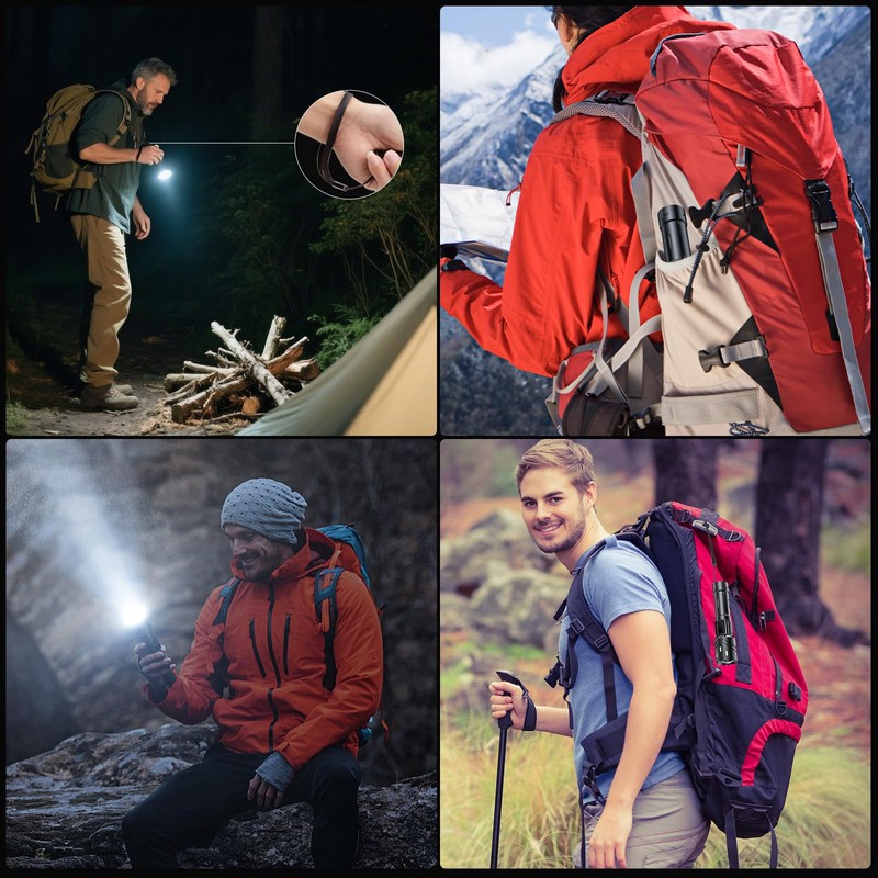 ZARRSON Flashlights High Lumens Rechargeable, LED Super Bright Flash Light,