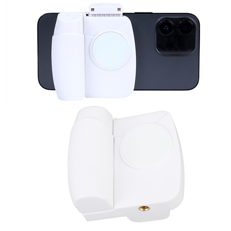 Smartphone Camera Shutter Grip 3 Gear Adjustable 1000mAh with LED