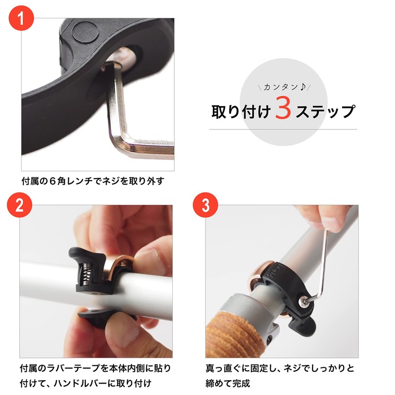 Knog Oi Bicycle Bell, Beautifully fits Around Handle Bars, Updated