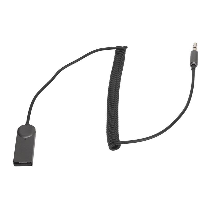 Bluetooth Aux Adapter Cable HiFi Stereo Support Hands Free Calls
