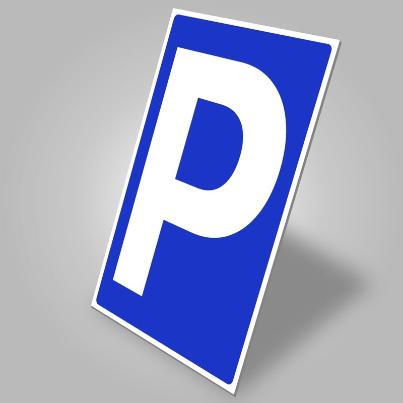 Parking Sign Dibond / Aluminium 3 mm Guest Parking Sign