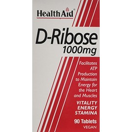 HealthAid HealthAid Vegan D-Ribose 1000mg Tablets - (Pack of 90 Tablets)