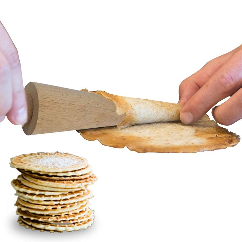 O'Creme Pizzelle Roller/Krumkake Cone/Ice Cream Cone Mold, 9.25 Inches Strong