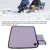 USB Heated Seat Cushion Adjustable Lightweight Heated Stadium Cushion for