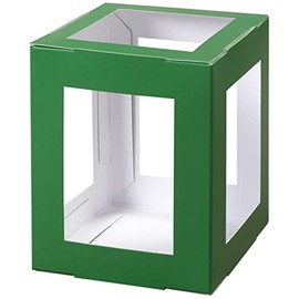 Folia - Mini Lantern Blanks, Pack of 5 - Craft Kit for Cardboard Lantern Boxes