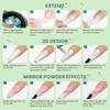 SUPWEE Solid Builder Gel for Nails - Aurora Green 3D