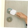 Ciieeo 6Pcs Transparent PU Door Stopper Wall Protector for Door