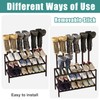viewcare Boot Rack, Brown Boot Rack Organizer Tall Boots with