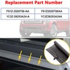 4PCS Front Rear Door Lower Weatherstrip Seal Trim Compatible with