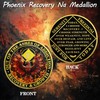 ACGZQY Na Medallion - 4 Years Phoenix Na Sobriety Chip