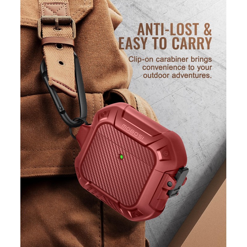 MOBOSI for AirPods 4 Case with Cleaner Kit, Compatible with