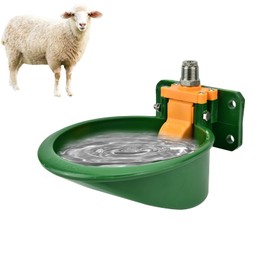 Cocoarm Automatic Livestock Water Dispenser, Premium Plastic, Pig, Goat, Sheep, Piglet, Large, Gravity-Fed