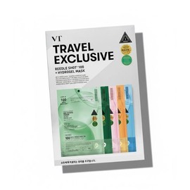 VT Color Riddle Shot 100 2 Step Hydrogel Mask Travel Exclusive 5 sheets / 브이티 컬러 리들샷 100 2스텝 하이드로겔 마스크 트래블 익스클루시브 5매