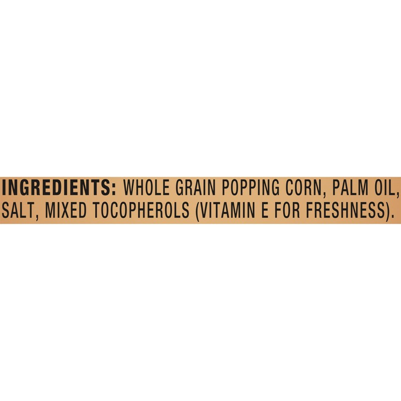 Orville Redenbacher’s Microwave Popcorn, Naturals Light Simply Salted Popcorn, 3g