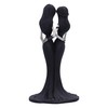 Nemesis Now Eternal Sisters 24cm, Resin, Gothic Wedding Giftware, Skeleton