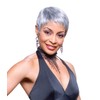 Foxy Silver Synthetic Wig - Mary-F4/27