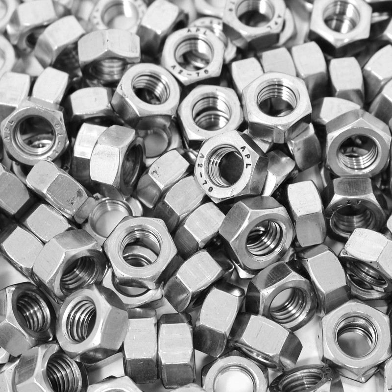 Hexagon nut, DIN 934/ISO 4032, standard, stainless steel A2 V2A,