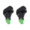 u.s.eliteautoparts 1 Pair Front Windshield Washer Nozzle Spray For Acura